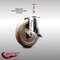 Service Caster 5 Inch 316SS High Temp Glass Filled Nylon 12mm Threaded Stem Caster Brake SCC-SS316TS20S514-GFNSHT-TLB-M1215 - alternate 1